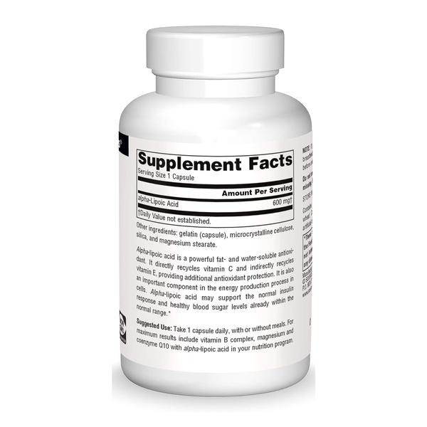 Alpha Lipoic Acid 600mg - 30 caps