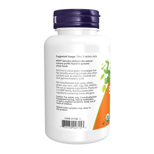 (12.02 Очікування) Spirulina 1000mg - 240 tabs