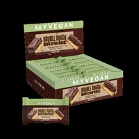 Vegan Double Dough Brownie - 12x60g Chocolate Chip