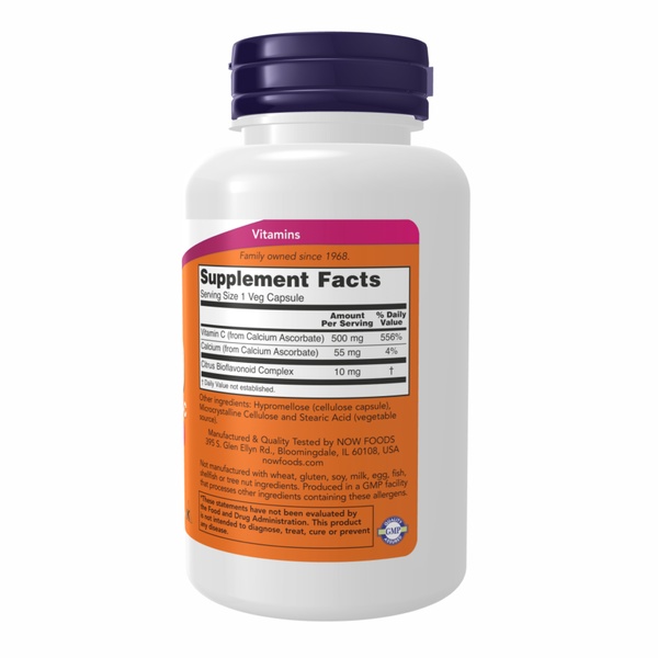 (12.02 Очікування) C-500 Ascorbate - 250 vcaps