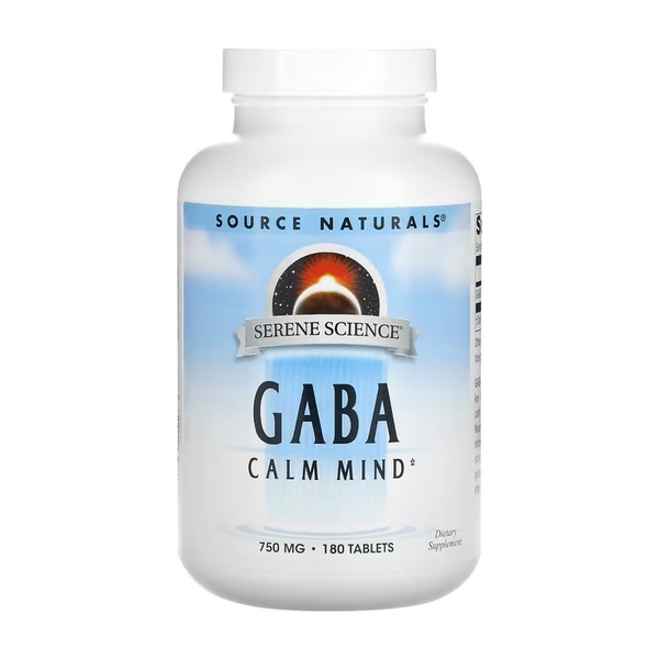 Serene Science® GABA 750 mg - 180 tabs