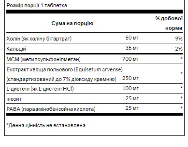 Hair Skin Nails - 60tab (Пошкоджена банка)