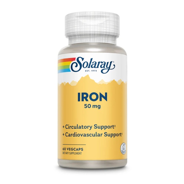 (22.07 Очікування) Iron 50mg - 60 vcaps
