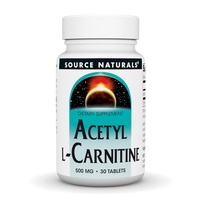 Acetyl L-Carnitine 500 mg - 30 tabs