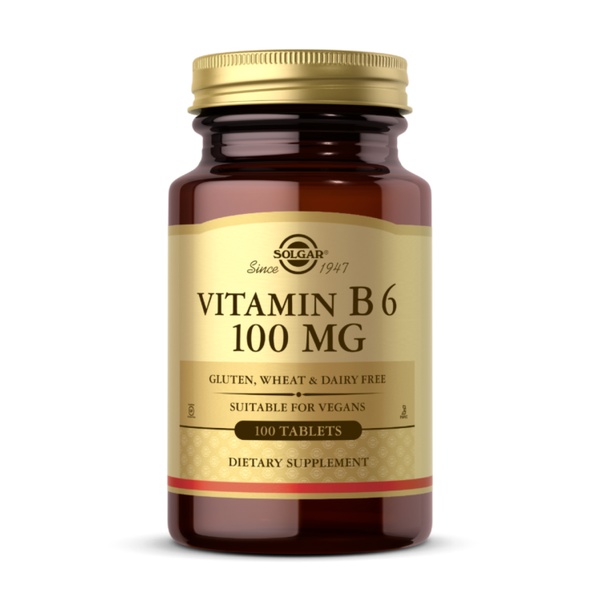 19.01 (Очікування) Vitamin B6 100mg - 100 tabs