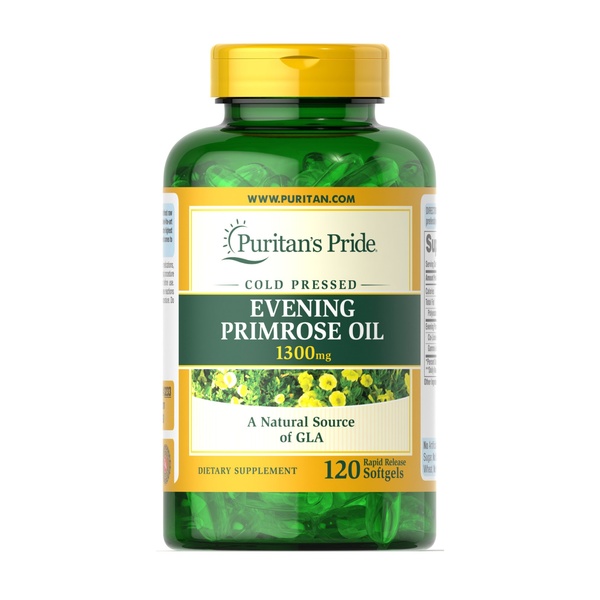 Evening Primrose Oil 1300 mg with GLA - 120 softgels