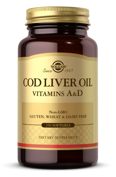 19.01 (Очікування) Cod Liver Oil - 250 softgels