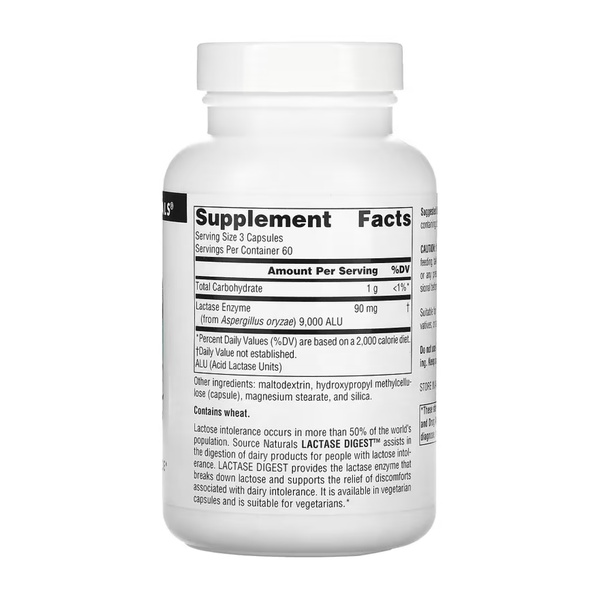 Lactase Digest 30mg - 180 caps