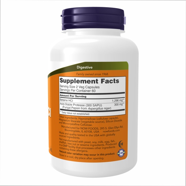 (12.02 Очікування) Betaine HCI 648mg - 120vcaps