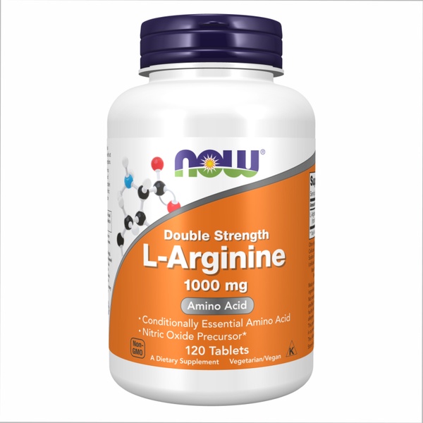 (12.02 Очікування) L-Arginine 1000mg - 120 tabs