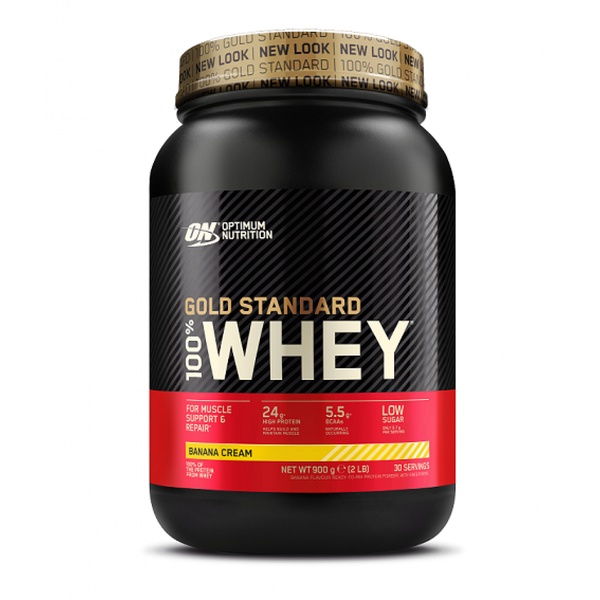 Gold Standard 100% Whey - 908g Strawberry Banana