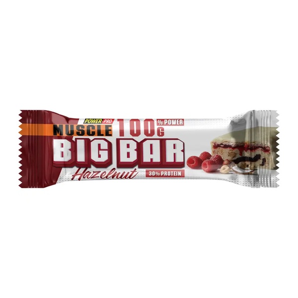 Muscle Big Bar 30% - 10x100g Hazelnut
