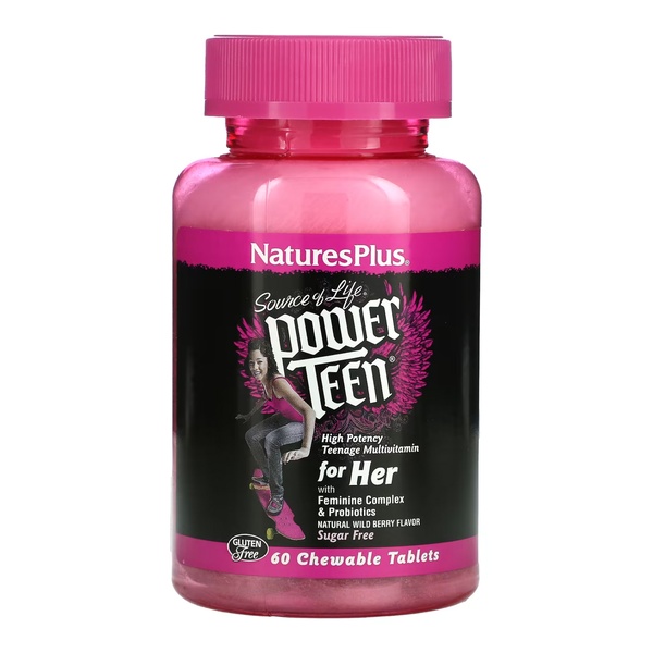 Power Teen Hers Chewable - 60 tabs (Затерта дата)