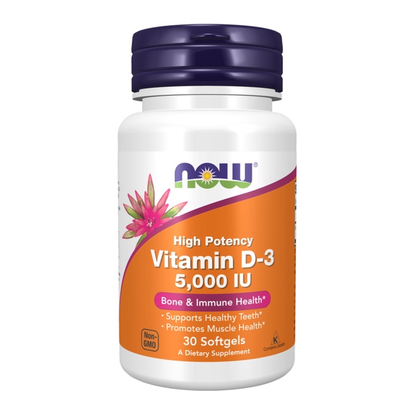 (12.02 Очікування) Vitamin D-3 5000 IU - 30 softgels