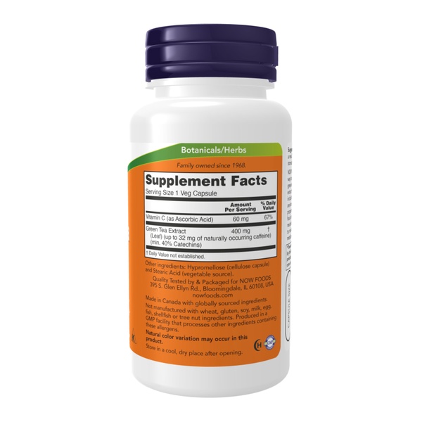 Green Tea Extract 400mg - 100 vcaps