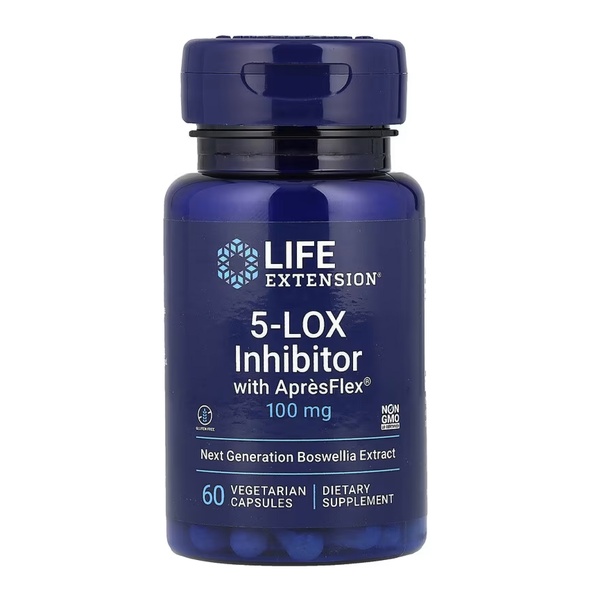 5-LOX Inhibitor with AprèsFlex® 100 mg - 60 vcaps