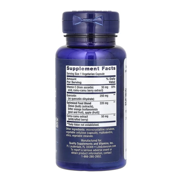 Optimized Quercetin 250 mg - 60 vcaps