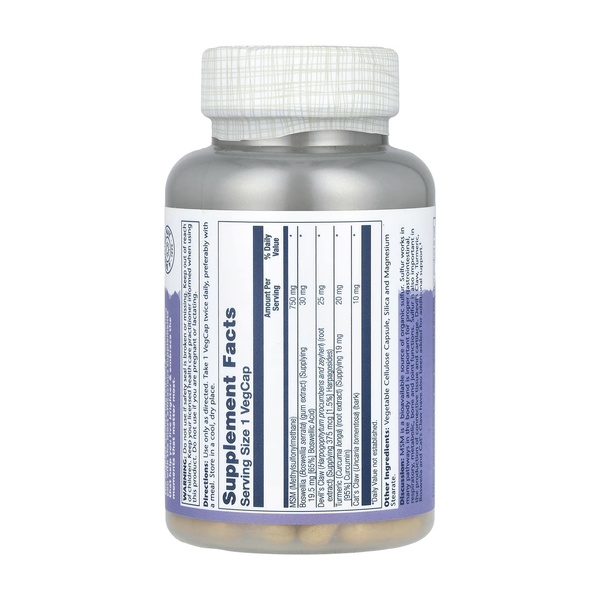 (22.07 Очікування) MSM 750mg - 90 cap