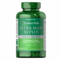Ultra Man™ 50 Plus Daily Multi - 120caps (Пошкоджена банка)