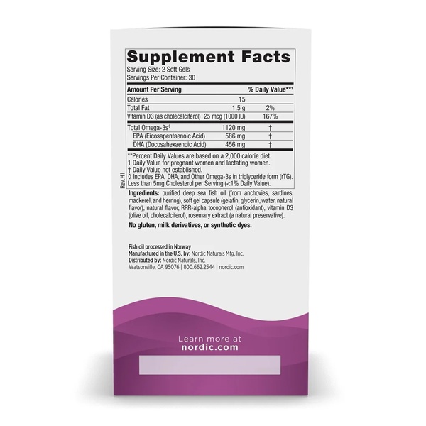 Postnatal Omega-3 - 60 softgels
