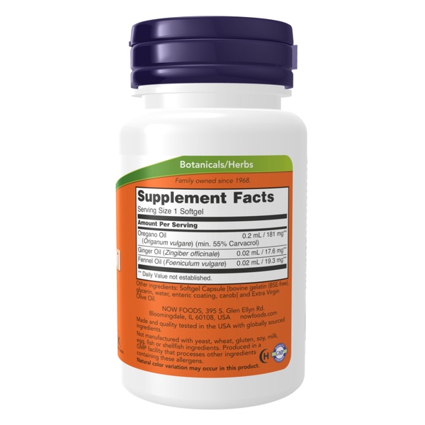 Oregano Oil Enteric - 90 sgels (Пошкоджена банка)