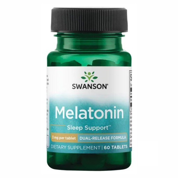 Melatonin-Dual-Release 3mg - 60tabs