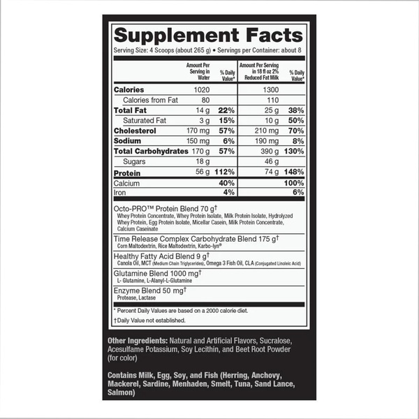 Muscle Juice Revolution 2600 - 5040g Cookies Creme