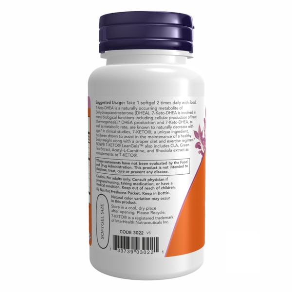 7-KETO LeanGels 100 mg - 60 Softgels