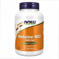 (12.02 Очікування) Betaine HCI 648mg - 120vcaps
