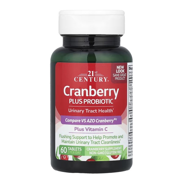Cranberry + Probiotic - 60 tabs (Пошкоджена банка)