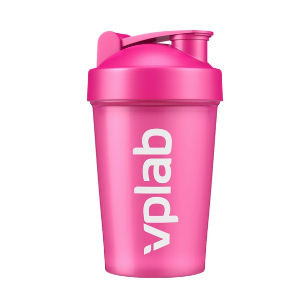 Shaker with blender ball - 500ml Pink