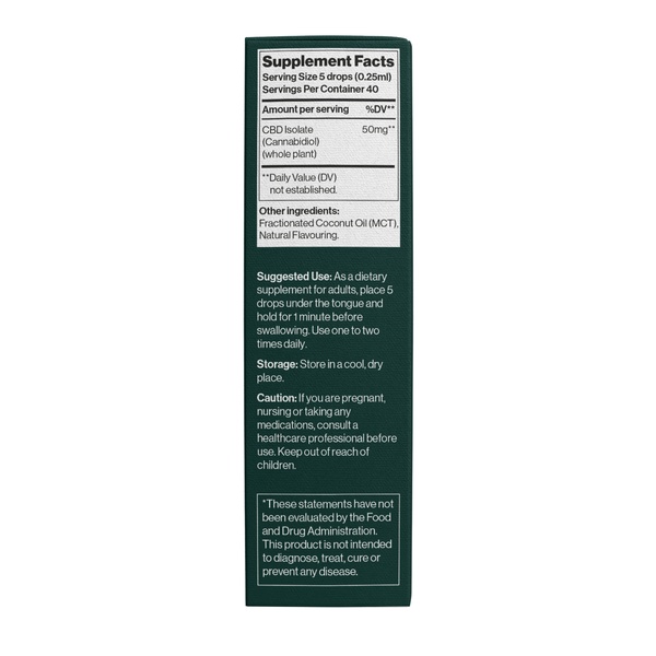 CBD Oil Isolate 2000 mg Strawberry - 10 ml (Пошкоджена упаковка)