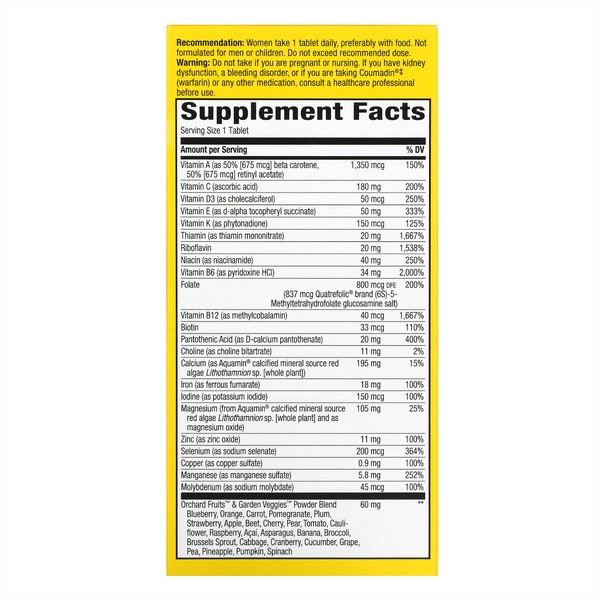 Women's Ultra Potency Complete Multivitamin - 30 tabs