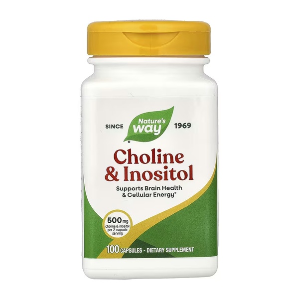 (20.02 Очікування) Choline & Inositol - 100 caps