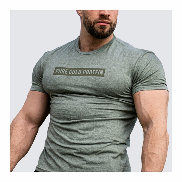 Pure Gold Protein Póló Green - M
