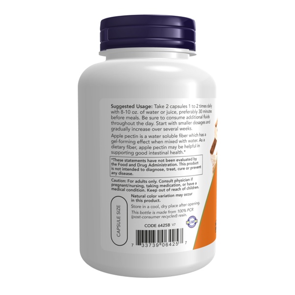 (12.02 Очікування) Apple Pectin 700mg - 120 vcaps