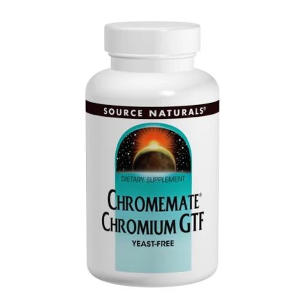 ChromeMate® Chromium GTF 200mcg Yeast Free - 120 tabs
