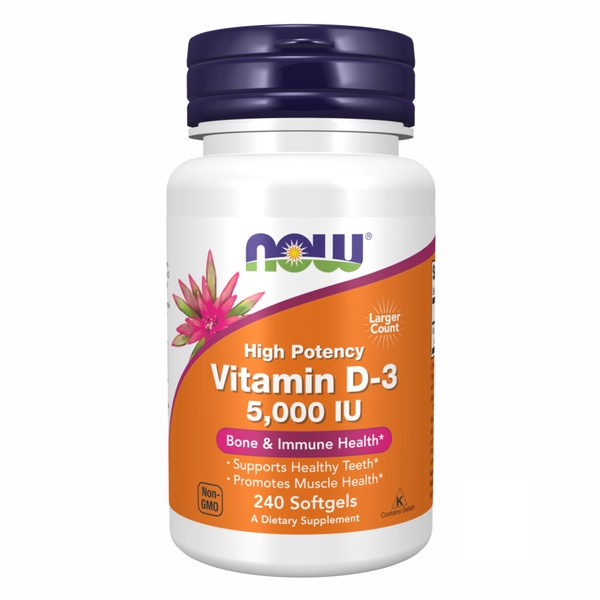 (12.02 Очікування) VIT D-3 5000 IU - 240 sgels