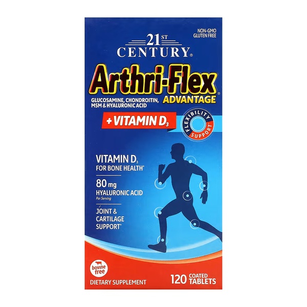 ArthriFlex + D3 - 120 tabs (Пошкоджена банка)
