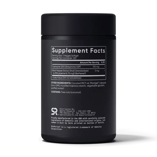 CoQ10 100mg - 120 veg softgels