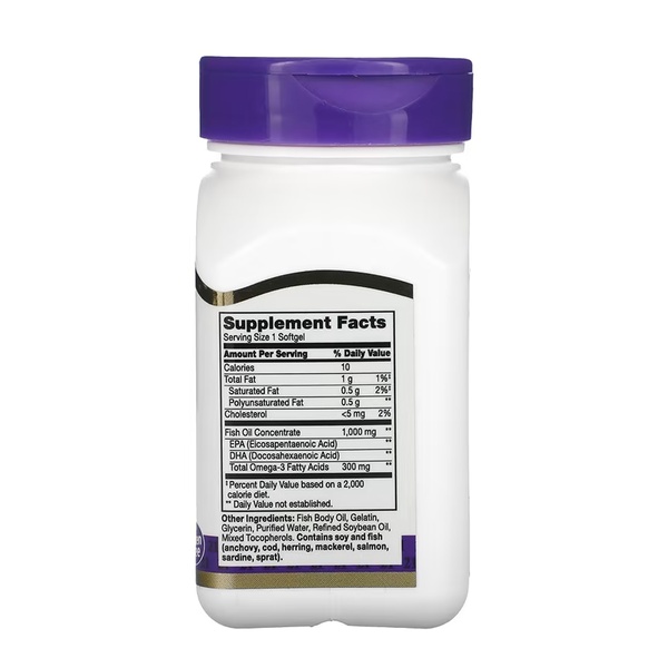 Fish Oil 1000 mg - 60 softgels