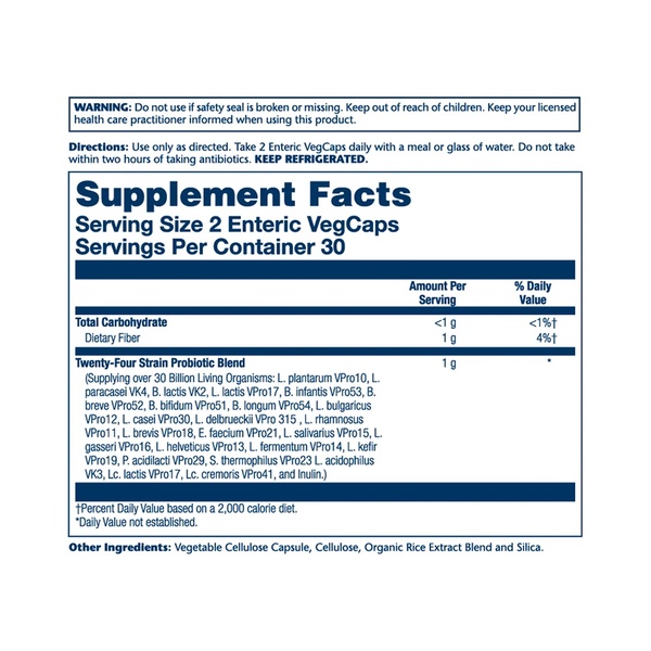 Super Multidophilus 24 Strain Probiotic 30 Billion Cfu - 60 vcaps