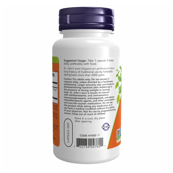 (12.02 Очікування) ST. John's Wort 300mg - 100 vcaps