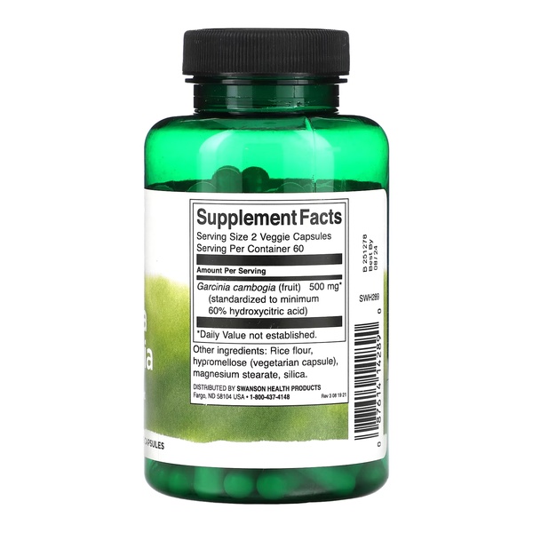 Garcinia Cambogia 250mg - 120 vcaps
