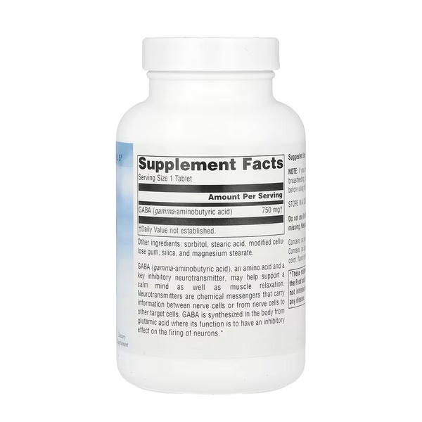 Serene Science® GABA 750 mg - 90 tabs