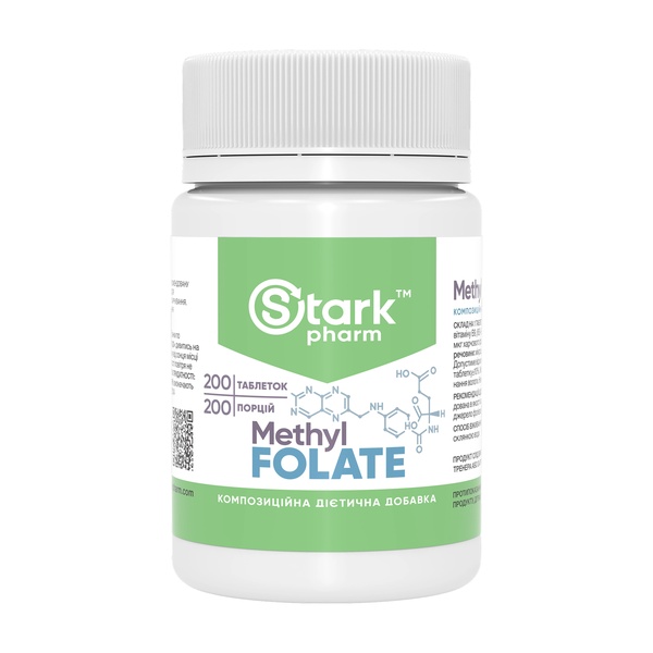 Methyl Folate 1667 DFE 1000 mcg - 200 tabs