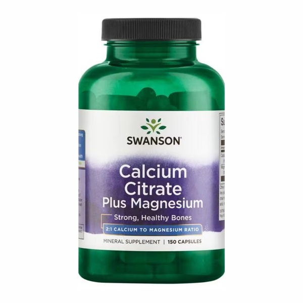 Calcium Citrate Plus Magnesium - 150caps (Пошкоджена банка)