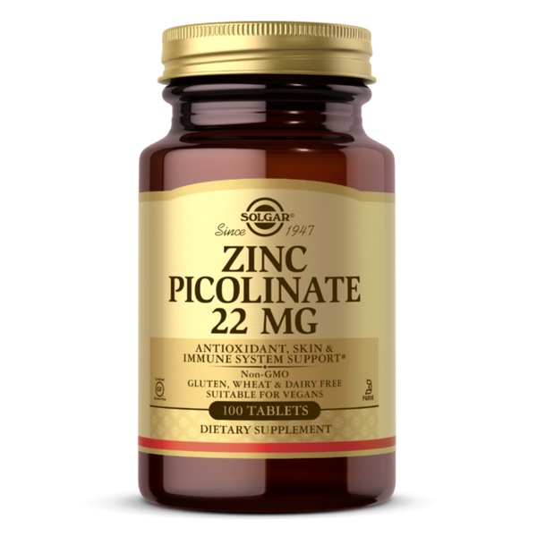 19.01 (Очікування) Zinc Picolinate 22 mg - 100 tab