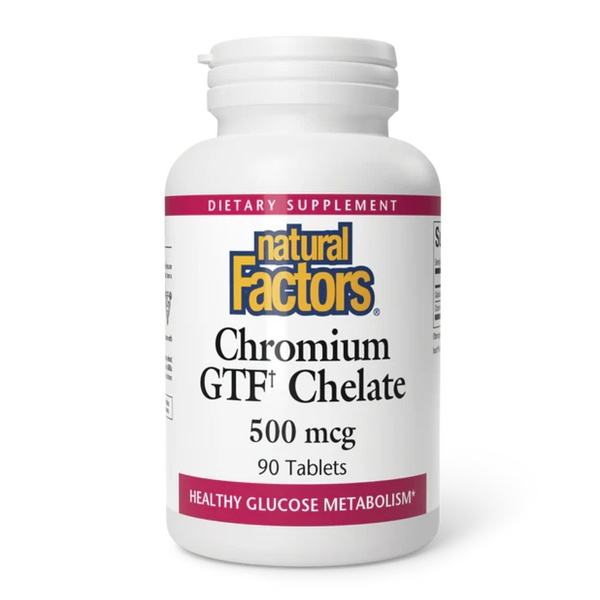 Chromium GTF Chelate 500mcg - 90 tabs