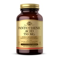 Pantothenic Acid 550mg - 100 vcaps